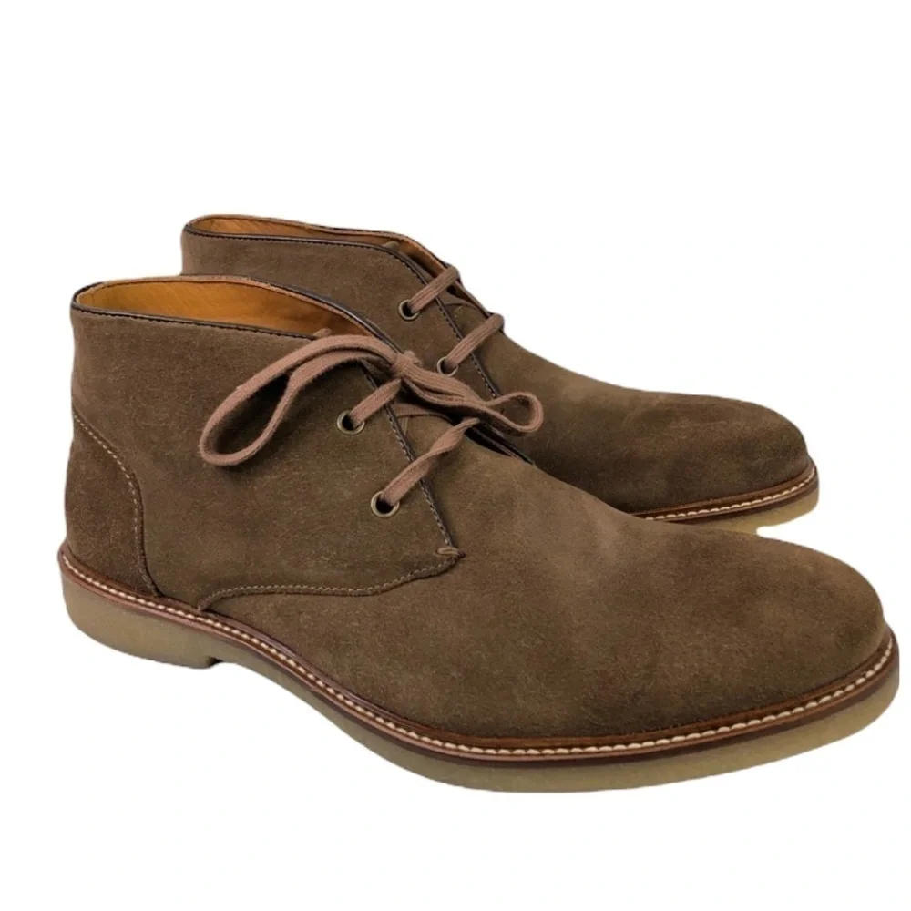 The Men’s Store Bloomingdales Sand Suede Chukka Boots Size 7.5